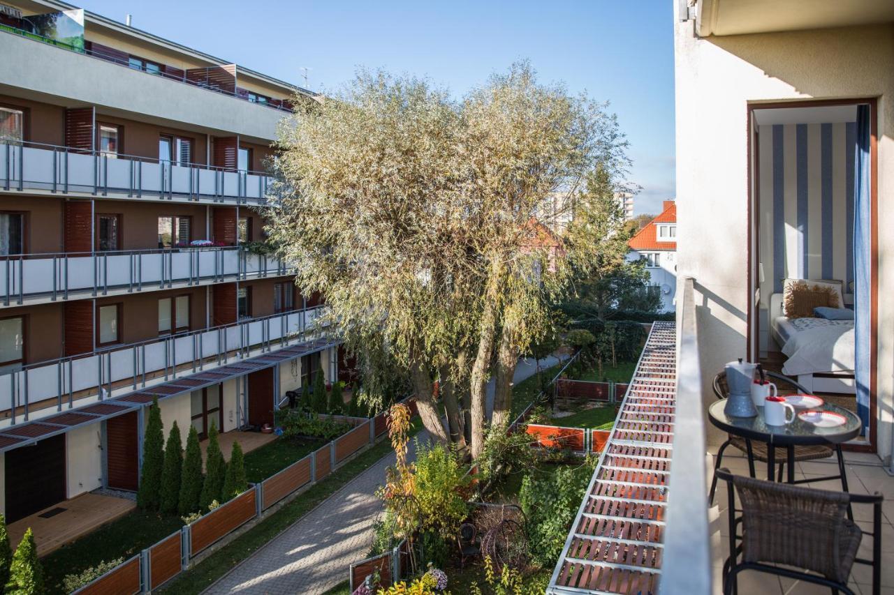 Apartament Seashell Kolobrzeg Bocianie Gniazdo Luaran gambar